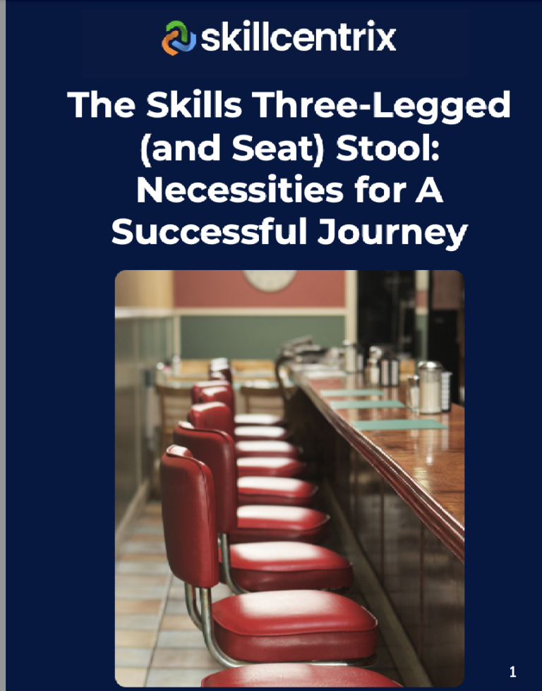 Unveiling the Foundation of a Skills Ecosystem: The Three-Legged Stool Metaphor